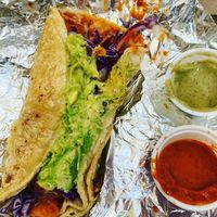 Birdie Sanders at The Vegan Nom - E Cesar Chavez  in Austin