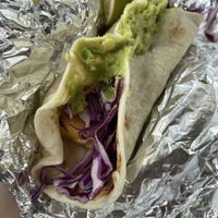 Del Rey fish taco   at The Vegan Nom - E Cesar Chavez  in Austin