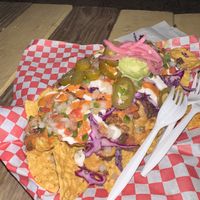 Beef nachos   at The Vegan Nom - E Cesar Chavez  in Austin