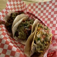 Kbbq, Crunchwrap and breakfast tacoos  at The Vegan Nom - E Cesar Chavez  in Austin