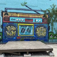 Fun atmosphere   at The Vegan Nom - E Cesar Chavez  in Austin