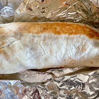 KBBQ burrito at The Vegan Nom - E Cesar Chavez  in Austin