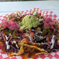 Nachos! at The Vegan Nom - E Cesar Chavez  in Austin