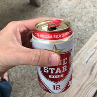 free beer?! at The Vegan Nom - E Cesar Chavez  in Austin