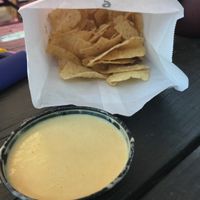 Awesome vegan Queso! at The Vegan Nom - E Cesar Chavez  in Austin
