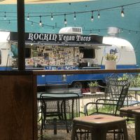 Food truck  at The Vegan Nom - E Cesar Chavez  in Austin
