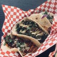 Tacos at The Vegan Nom - E Cesar Chavez  in Austin