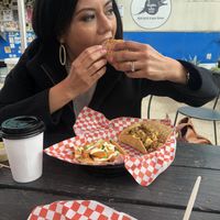 Delicious with a side of tasty  at The Vegan Nom - E Cesar Chavez  in Austin