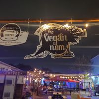 Outside at The Vegan Nom - E Cesar Chavez  in Austin