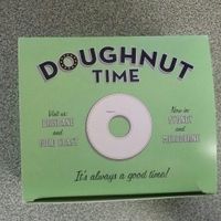 doughnut box at Doughnut Time - Clayfield in Brisbane