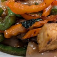 Drunken noodles at Bangkok 54 in Arlington