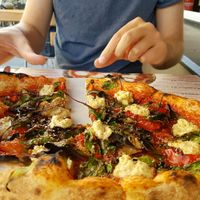 niiice pizza! at Antica Pizzeria Nennillo in Cologne