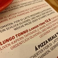 nice game on words ;) at Antica Pizzeria Nennillo in Cologne