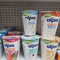 Alpro yogurts at Kontinental in Baku