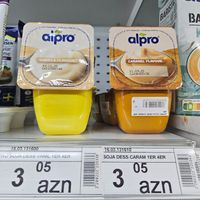 Alpro desserts at Kontinental in Baku