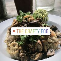 Vegan brunch. Yum! at The Crafty Egg in Bristol