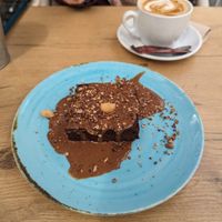 Gf vegan choc brownie at The Therapist - LxFactory in Lisbon