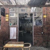 Outdoor seating  at The Therapist - LxFactory in Lisbon