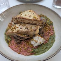 Pomodoro & Pesto Risotto  at The Therapist - LxFactory in Lisbon