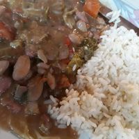 Feijoada vegan at Quinta das Aguias in Paredes De Coura