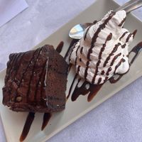 Choc cake  at Apollon in Corfu