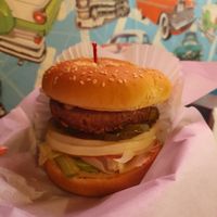 Beyond Burger at Jim Dandy Restaurant  in Portland