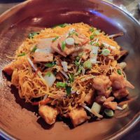 Vegan Singapore Noodles at Lime in Galway