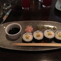 Vegan sushi at Lime in Galway
