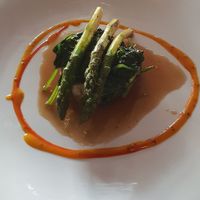 Basil Risotto Cake at Lime in Galway