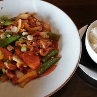 Vegan main dish at Lime in Galway