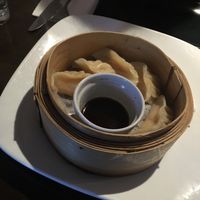 vegan dumplings at Lime in Galway