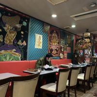 Interior at Khana in Tokyo