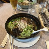 Vegan ramen  at Khana in Tokyo