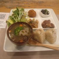 Vegan set meal at Nobister in Nagasaki