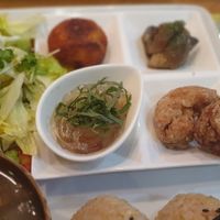 Rice ball set at Nobister in Nagasaki