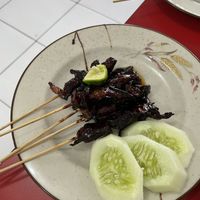 Sweet satay  at Alay Vegetarian in Singaraja