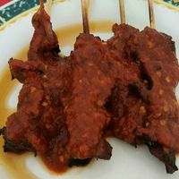 Sate plecing at Alay Vegetarian in Singaraja