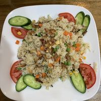 Vegan Fish Fried Rice  at Loving Lien in Cabramatta