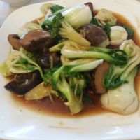 Steamed veggies and shitake at Loving Lien in Cabramatta