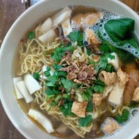 Yellow Noodle Soup at Loving Lien in Cabramatta