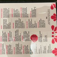 Menu  at Pura Vida Cocina in Mc Minnville