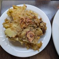 Potato hash side at Moose Coffee in Manchester