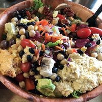 My big heavy salad...so many items to choose from! at The Salad Station in Hammond