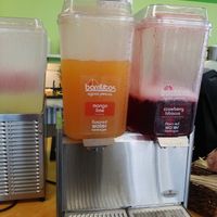 Drinks at The Salad Station in Hammond