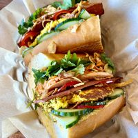 Breakfast Banh Mi  at The Wild Chive in Long Beach