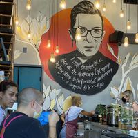 R.I.P. RBG we miss youuuuuuuuuu!  at The Wild Chive in Long Beach