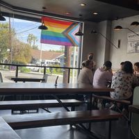 Diners  at The Wild Chive in Long Beach