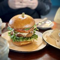 Southern Fried Chick’n Sammie  at The Wild Chive in Long Beach