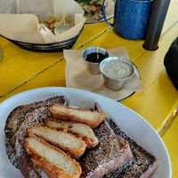 Chick'n & French Toast at The Wild Chive in Long Beach