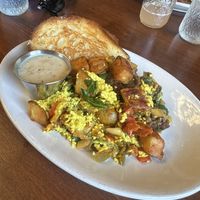 Country breakfastt  at The Wild Chive in Long Beach
